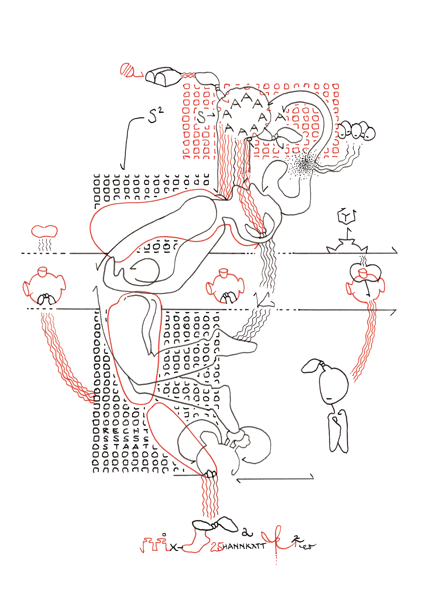 Hannes Kater –Tageszeichnung (Zeichnung/drawing) vom 26.05.2025 (1414 x 2000 Pixel)
