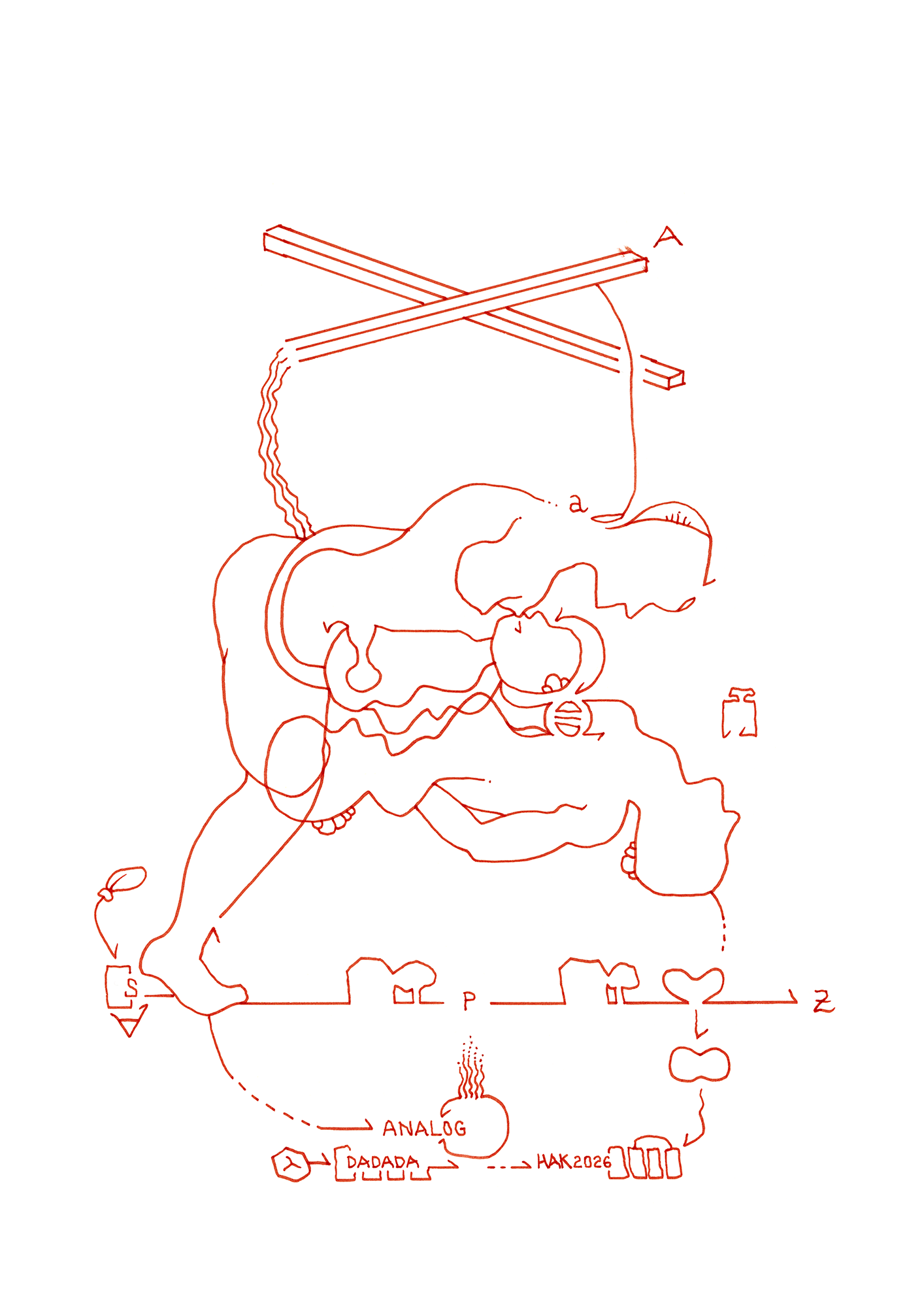 Hannes Kater  Tageszeichnung (Zeichnung/drawing) vom 05.02.2026 (1414 x 2000 Pixel)