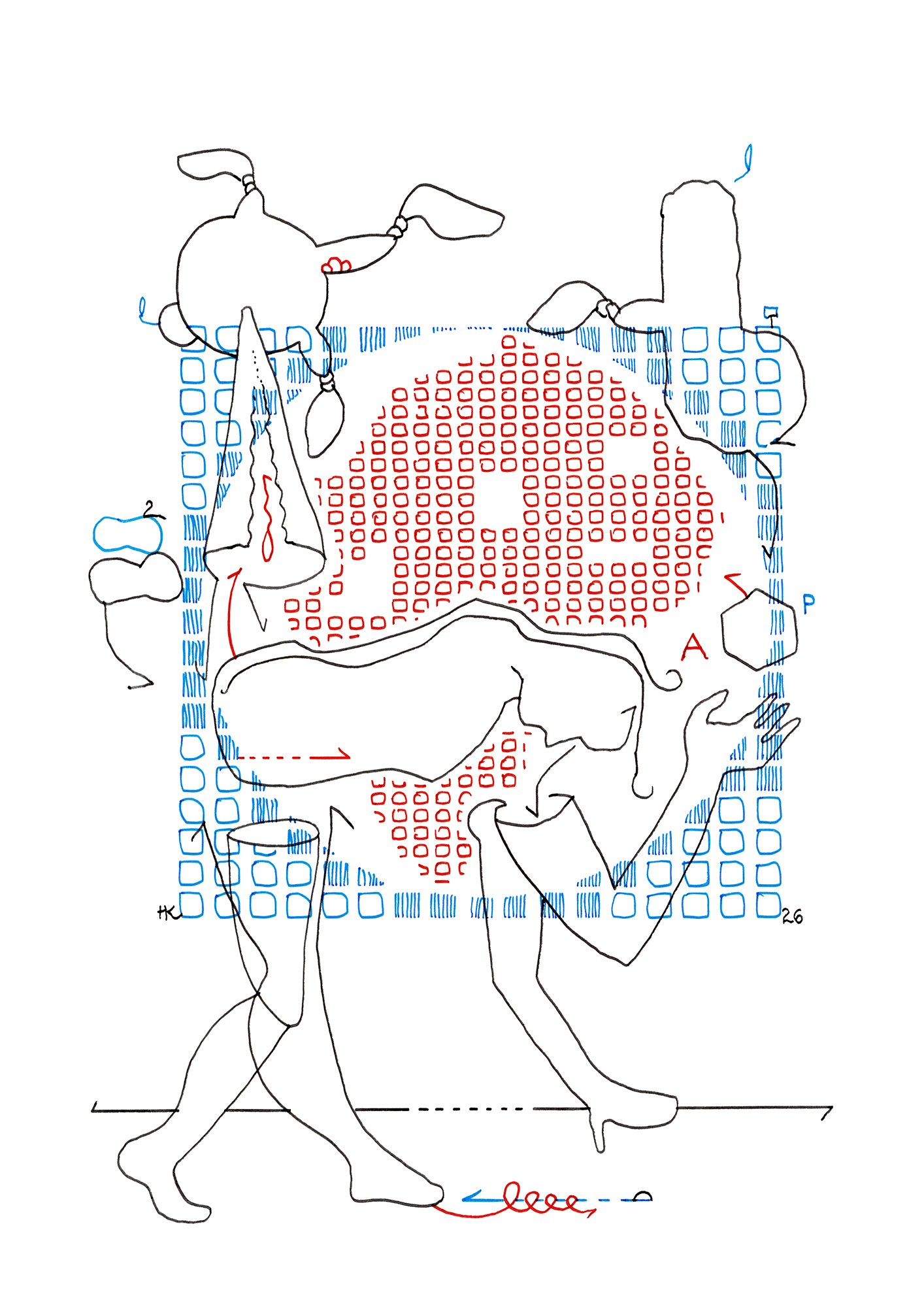 Hannes Kater  Ziehungszeichnung (Zeichnung/drawing) vom 10.08.2026 (1414 x 2000 Pixel)