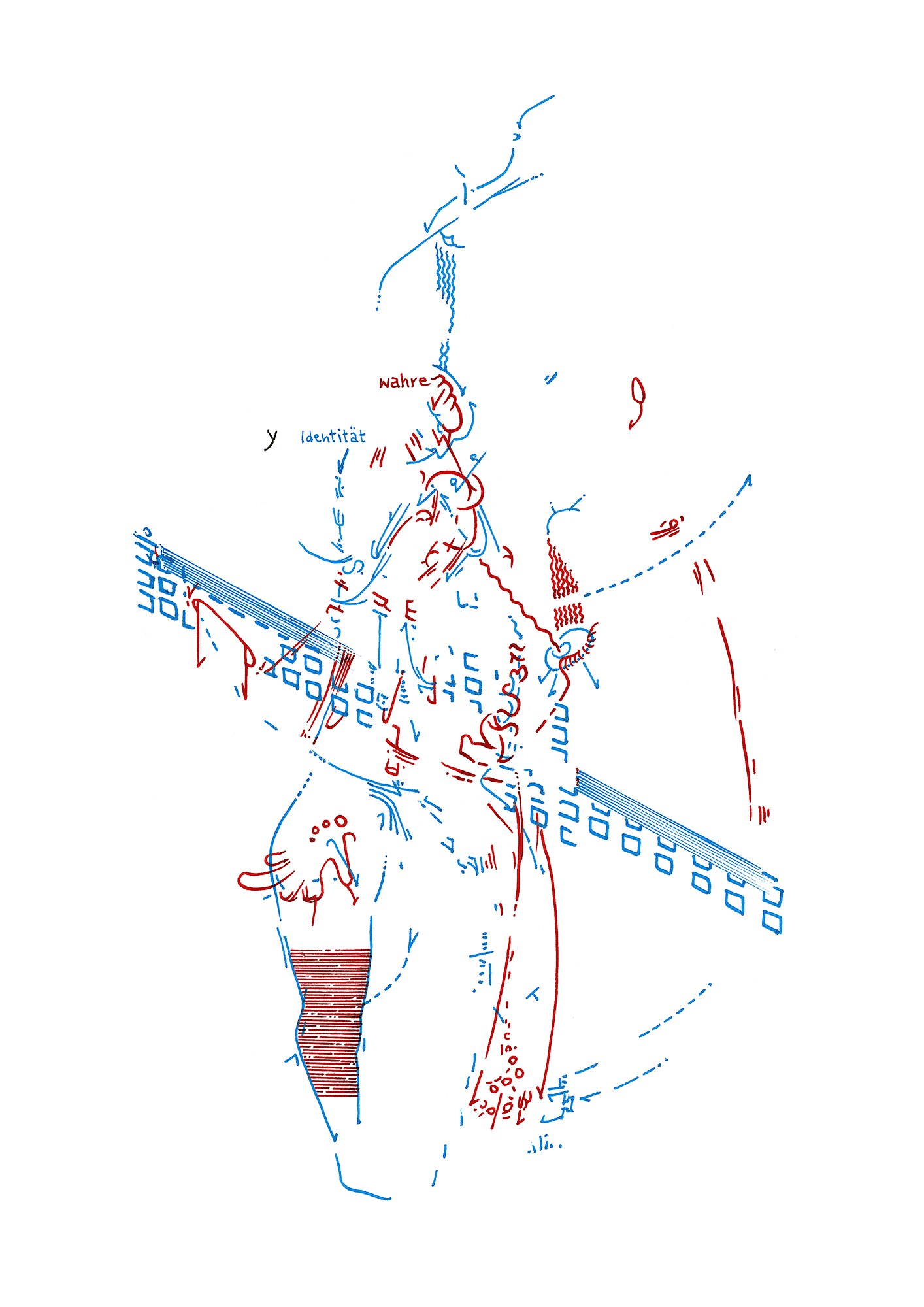 Hannes Kater: Tageszeichnung (Zeichnung/drawing) vom 02.11.2015 (1414 x 2000 Pixel)