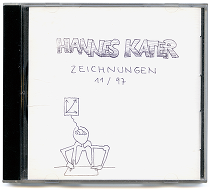 Cover für selbst gebrannte CD aus dem Jahr 1997 von Hannes Kater