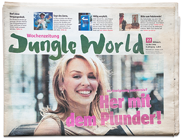 Jungle World Nr. 22, 19. Mai 2004 – mit Beitrag zu Hannes Katers Lieblingspfeilen, 2004